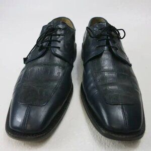 Distefano Genuine Crocodile Dress Oxfords Men's Footwear Shoes Italy Size 10.5